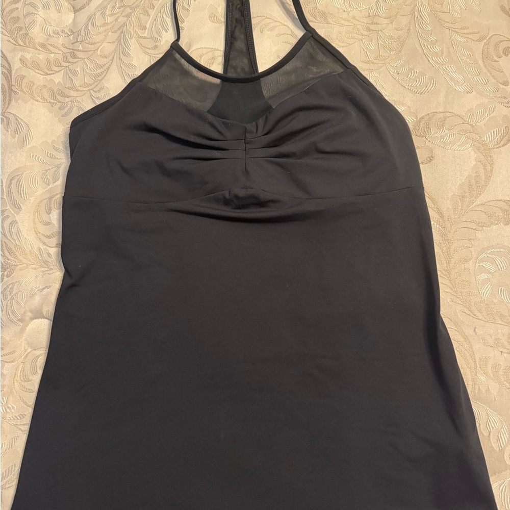 Black Fabletics tank top size medium
